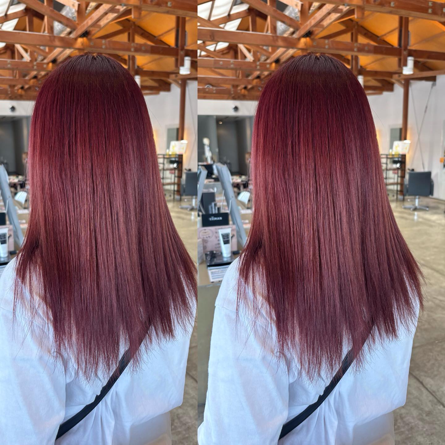 Cherry pink🍒🫧 | 【公式】Amica アミカ｜下関美容室